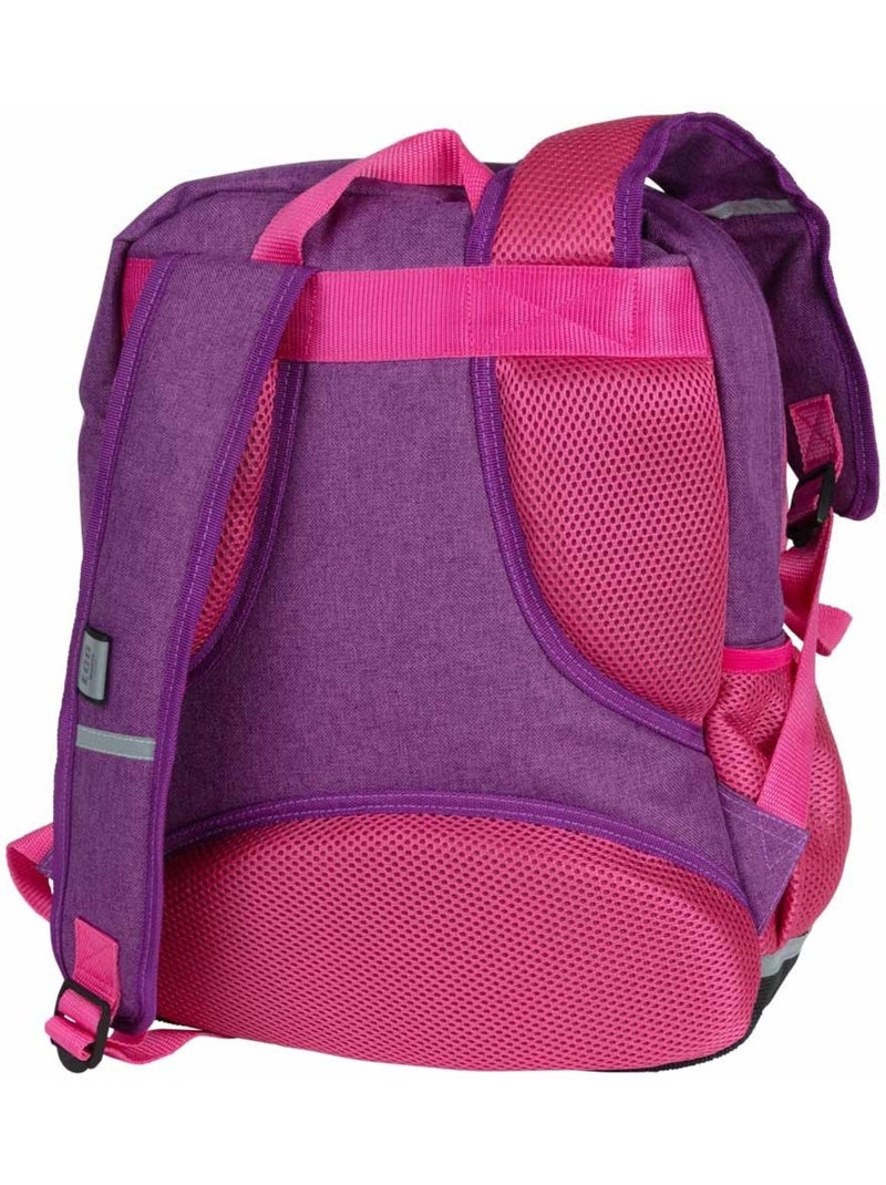 Sac à dos DDP Eggmania 41 cm 2 compartiments à poches mesh Rose - Kiabi