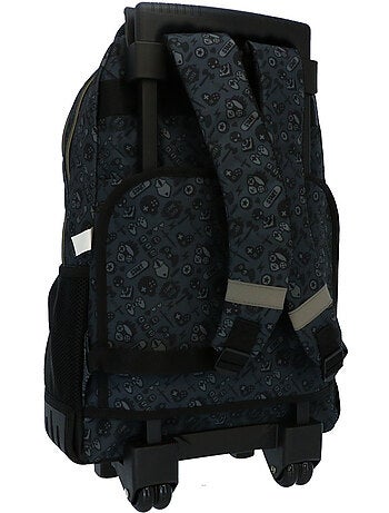 Sac à dos de gaming à roulettes CMP 4 roues 46 cm zips dorés
