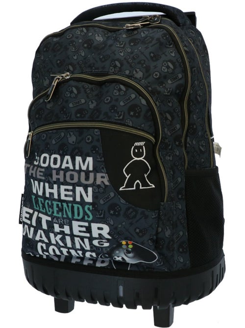 Sac à dos de gaming à roulettes CMP 4 roues 46 cm zips dorés - Kiabi Sac à dos de gaming à roulettes CMP 4 roues 46 cm zips dorés - Kiabi