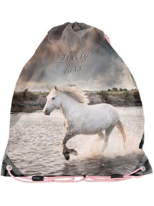 Sac à dos de natation à cordon Lovely horse 38 cm - Kiabi Sac à dos de natation à cordon Lovely horse 38 cm - Kiabi