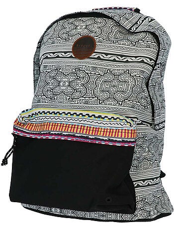 Sac à dos Dome 42 cm Rip Curl motif graphique tribal noir