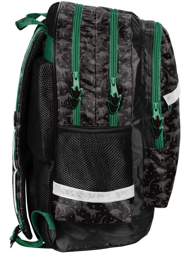 Sac à dos école dinosaure imperméable 18 L Vert - Kiabi