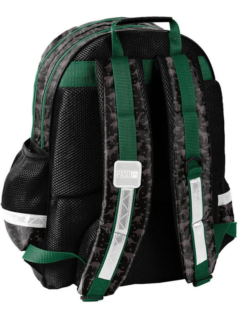 Sac à dos école dinosaure imperméable 18 L Vert - Kiabi