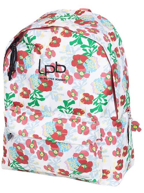 Sac à dos enfant 42 cm Prairie floral multicolore avec poches zippées Les Petites Bombes - Kiabi Sac à dos enfant 42 cm Prairie floral multicolore avec poches zippées Les Petites Bombes - Kiabi
