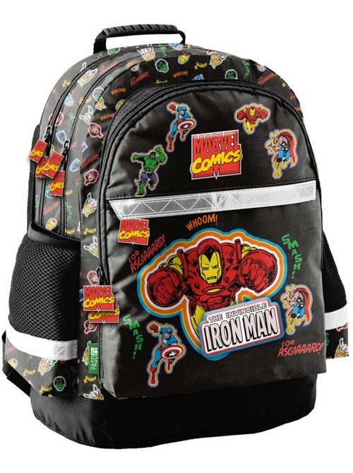Sac à dos enfant Avengers en tissu synthétique imprimé Marvel - Kiabi Sac à dos enfant Avengers en tissu synthétique imprimé Marvel - Kiabi