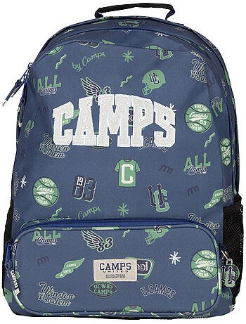Sac à dos enfant Camps Boy 42 cm – 2 compartiments zippés Camps