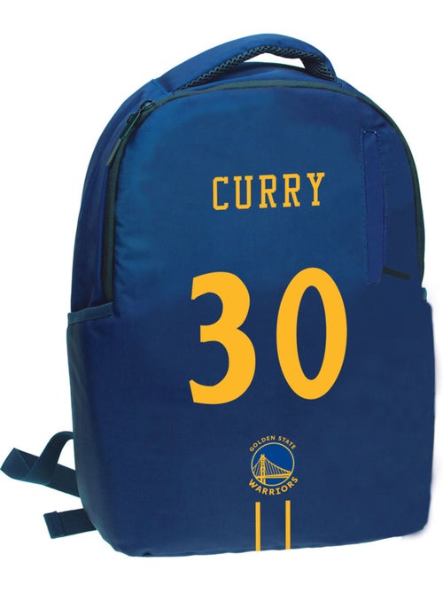 Sac à dos enfant NBA Basket USA motif Golden State Warriors CURRY 30 en polyester texturé - Kiabi Sac à dos enfant NBA Basket USA motif Golden State Warriors CURRY 30 en polyester texturé - Kiabi