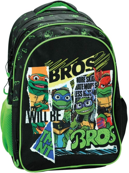 Sac à dos enfant polyester imprimé Tortue Ninja 43 cm - Kiabi