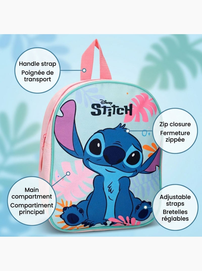 Sac à dos enfant Stitch Cuteness Overload 29 cm 795-00225 Rose - Kiabi
