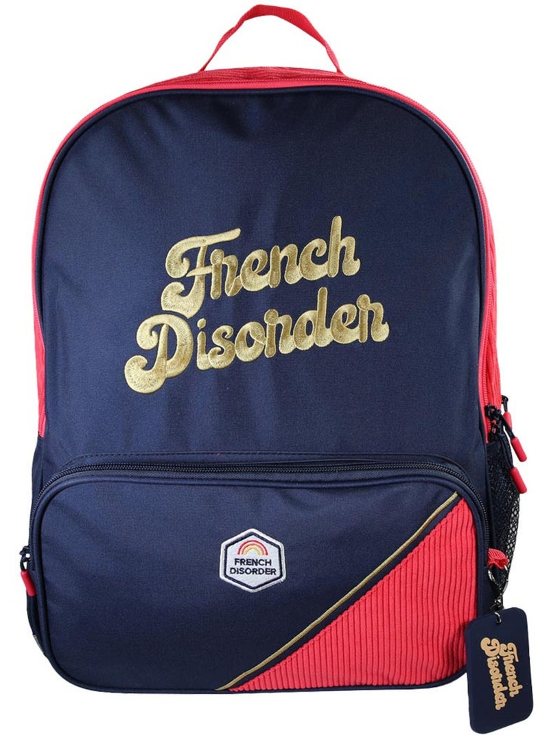 Sac à dos – FRENCH DISORDER 2 compartiments – 42 cm – CMP Rouge - Kiabi