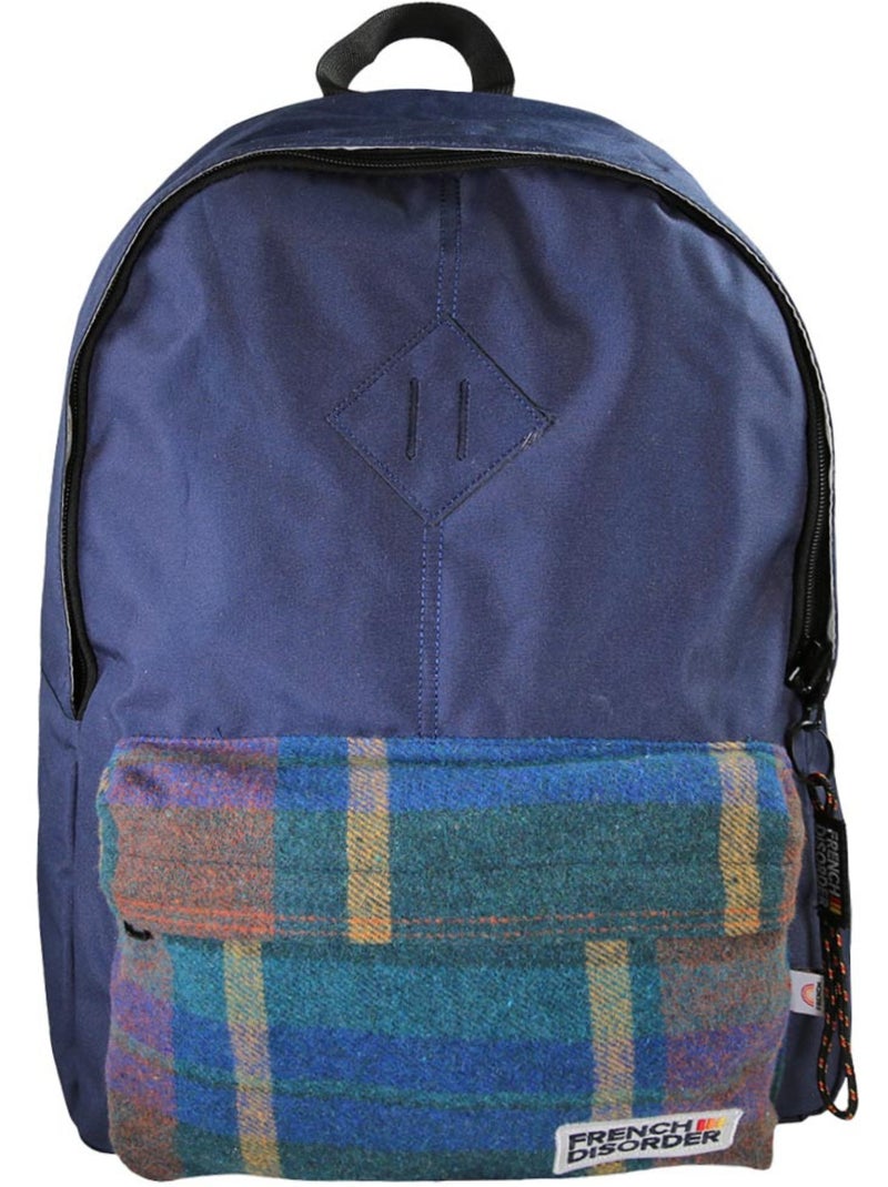 Sac à dos – FRENCH DISORDER Forme Borne – 42 cm – CMP Bleu - Kiabi