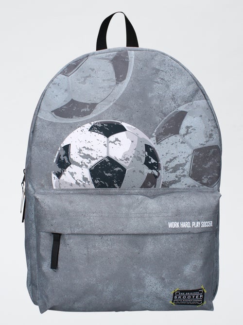 Sac à dos imprimé ballon de foot - Kiabi