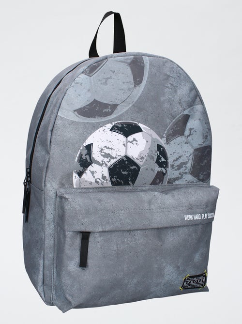 Sac à dos imprimé ballon de foot - Kiabi