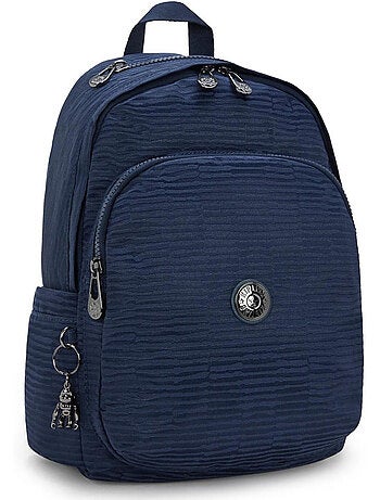 Sac à dos Kipling Delia jacquard surpiqué 16L compartiment principal