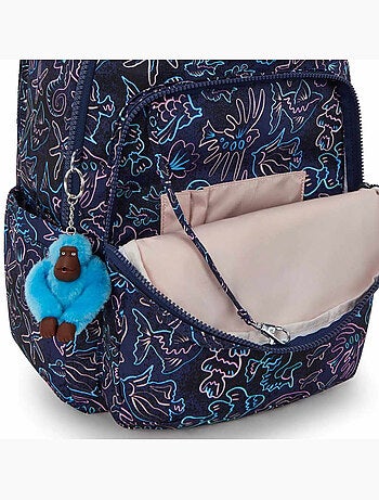 Sac à Dos Kipling Seoul College Extra Disco Fish 44 CM - Poche pour ordinateur