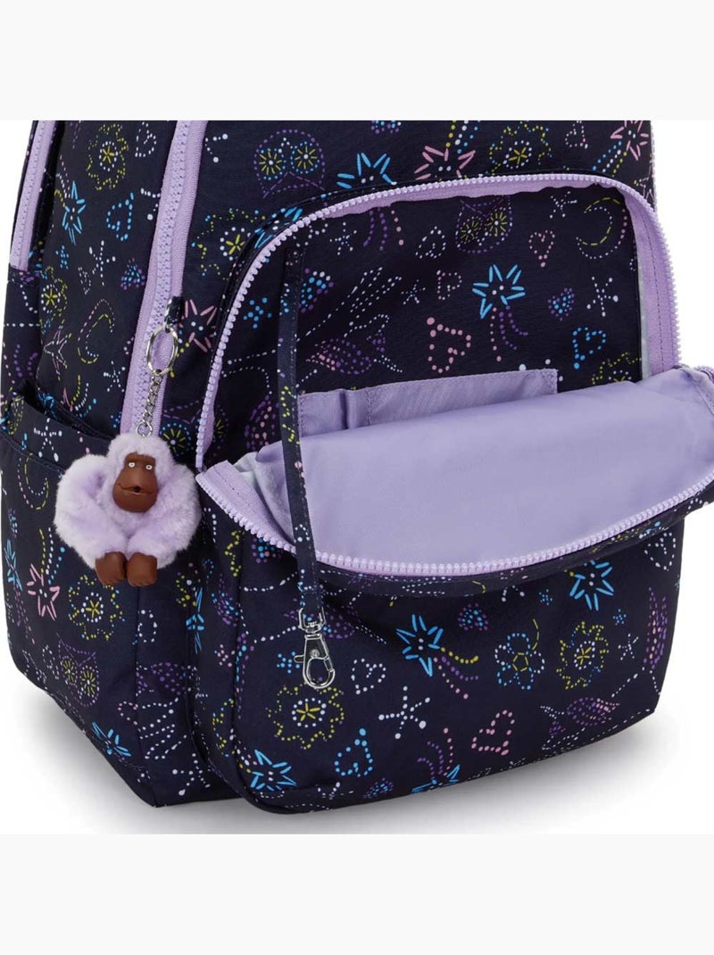 Sac à Dos Kipling Seoul College Extra Unicorn Star 44 CM - avec compartiment ordinateur Bleu Violet - Kiabi