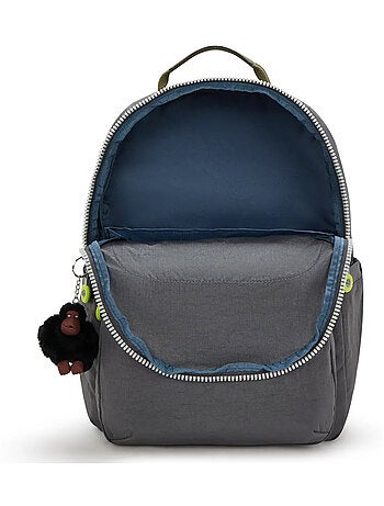 Sac à Dos Kipling Seoul Lap Back To Grey 44 CM - avec poche pour ordinateur