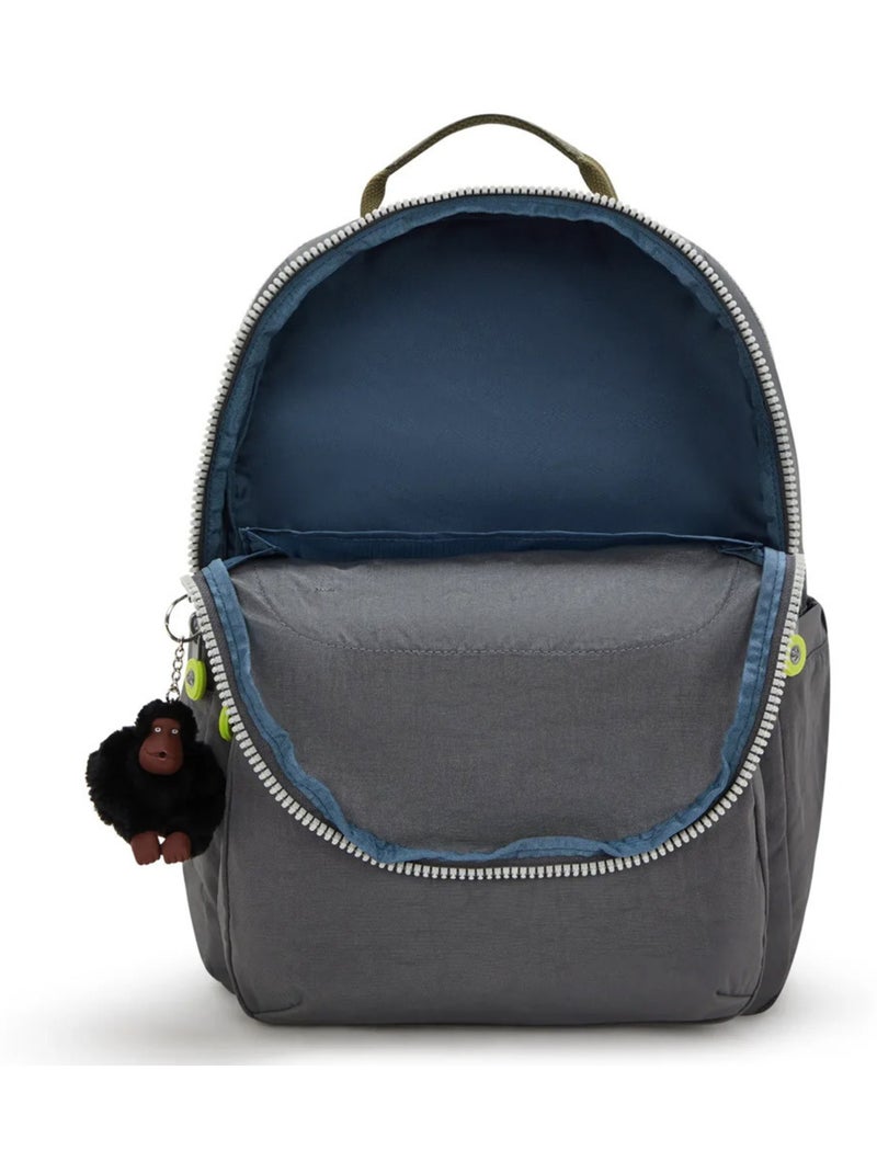 Sac à Dos Kipling Seoul Lap Back To Grey 44 CM - avec poche pour ordinateur Gris - Kiabi