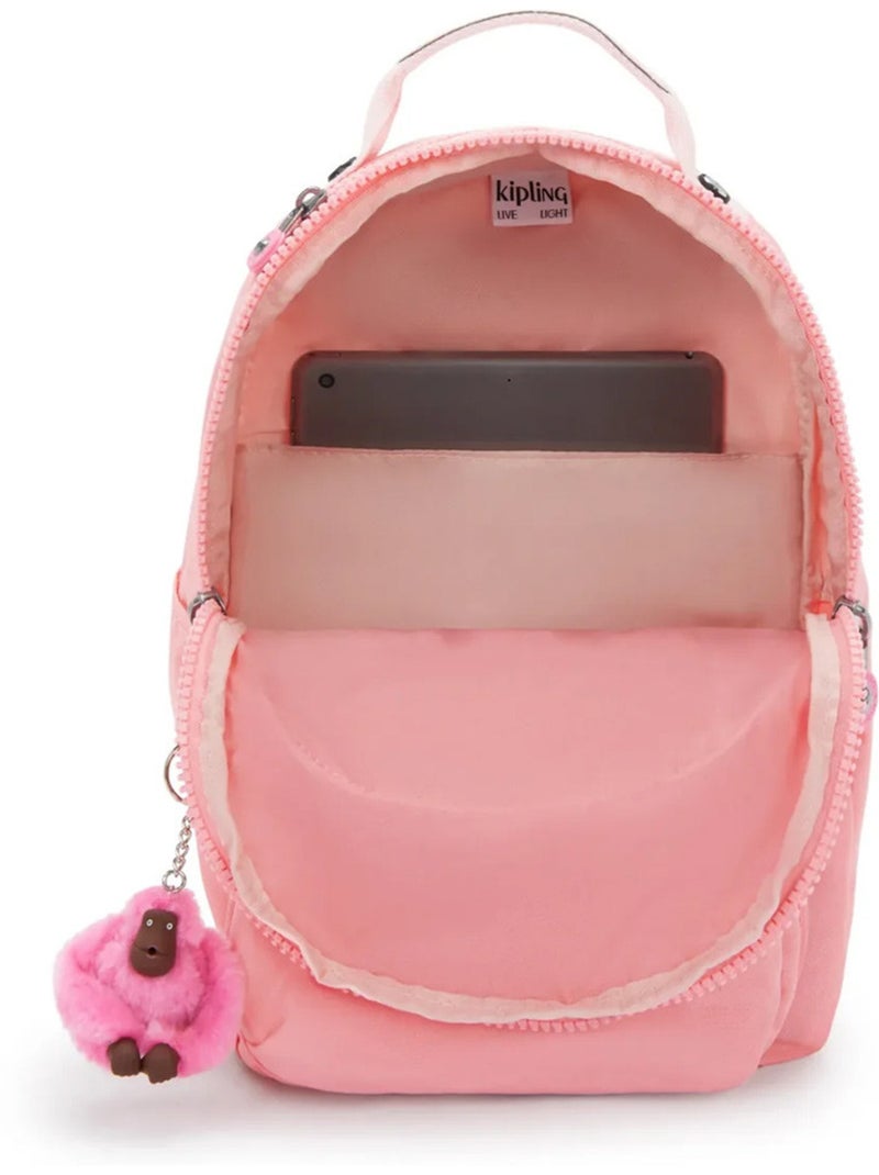 Sac à Dos Kipling Seoul S Coral Sea 35 CM - avec poche protectrice pour tablette Rose - Kiabi
