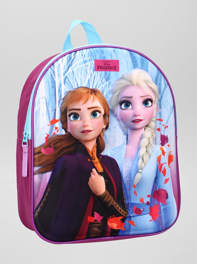 Sac à dos 'La reine des neige' Violet - Kiabi