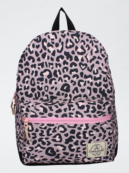 Sac à dos léopard - Kiabi