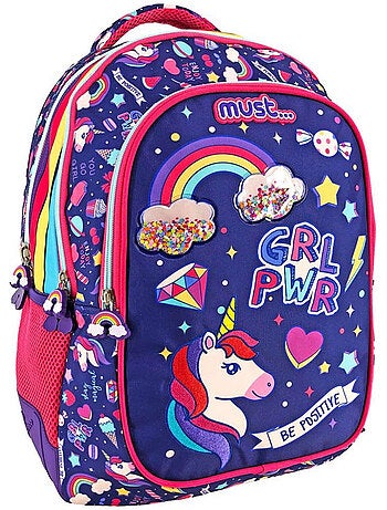 Sac à dos licorne polyester imprimé