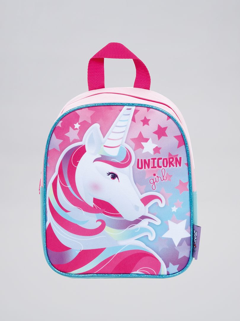 Sac à dos 'licorne' rose - Kiabi