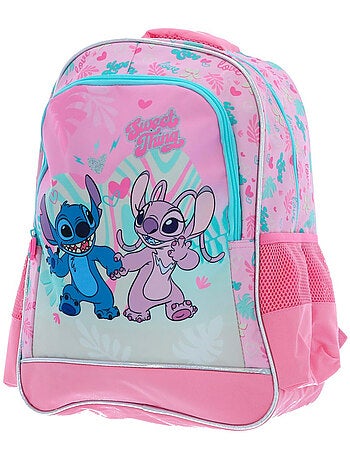 Sac à dos Lilo & Stitch 38 cm à zip compartimentés Lilo et Stitch