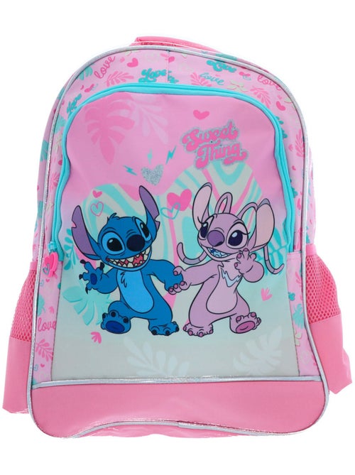Sac à dos Lilo & Stitch 38 cm à zip compartimentés Lilo et Stitch - Kiabi Sac à dos Lilo & Stitch 38 cm à zip compartimentés Lilo et Stitch - Kiabi