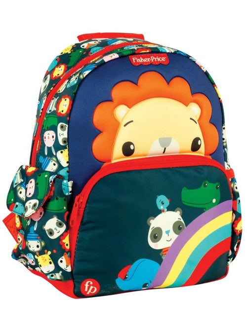 Sac à dos 'lion' pour maternelle 30 cm – animaux à fermeture zippée fisher-price - Kiabi Sac à dos 'lion' pour maternelle 30 cm – animaux à fermeture zippée fisher-price - Kiabi
