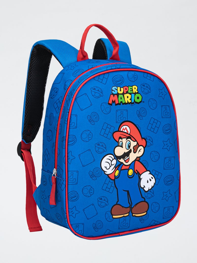 Sac à dos 'Mario' bleu - Kiabi