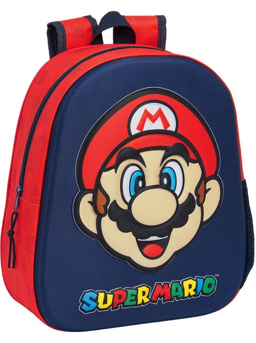 Sac à dos maternelle 3D motif Super Mario Super Mario - Kiabi