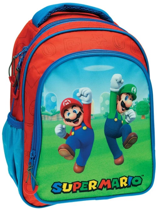 Sac à dos maternelle aspect polyester Super Mario - Kiabi Sac à dos maternelle aspect polyester Super Mario - Kiabi