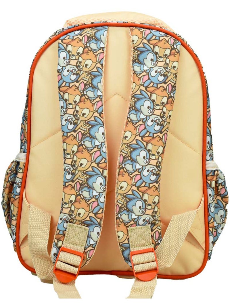 Sac à dos maternelle Bambi Sweet 30 CM Blanc Orange Bleu - Kiabi