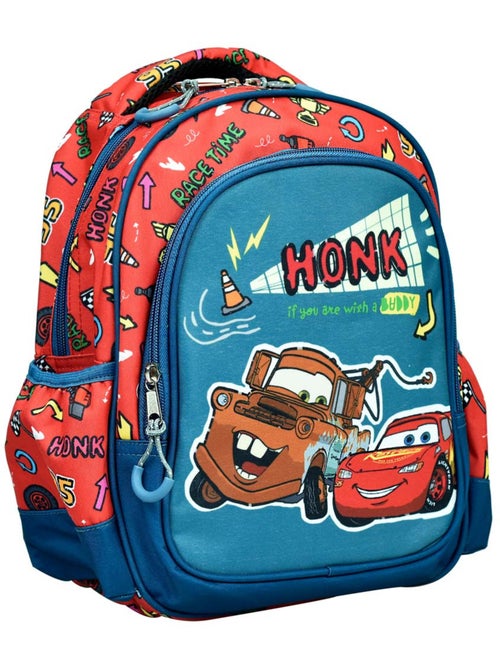Sac à dos maternelle Cars motif course en tissu résistant - Kiabi Sac à dos maternelle Cars motif course en tissu résistant - Kiabi