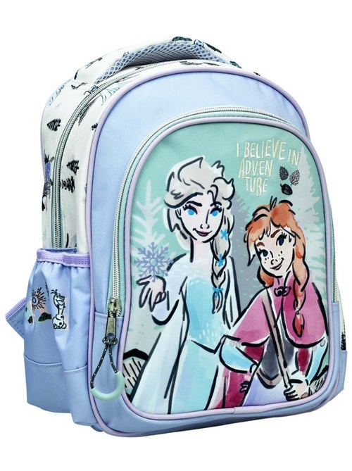 Sac à dos maternelle Elsa et Anna de la Reine des Neiges 30 CM - Kiabi Sac à dos maternelle Elsa et Anna de la Reine des Neiges 30 CM - Kiabi