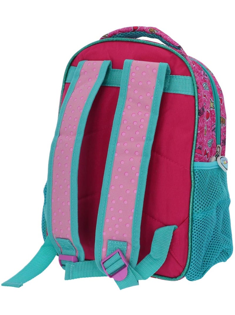 Sac à dos maternelle fenêtre pailletée PVC LOL Surprise Bleu Rose clair - Kiabi