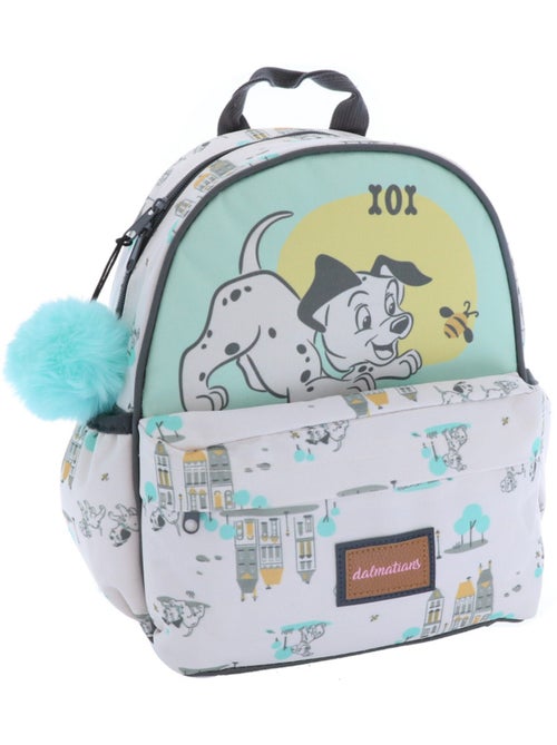 Sac à dos maternelle imprimé dalmatien toile CMP - Kiabi Sac à dos maternelle imprimé dalmatien toile CMP - Kiabi