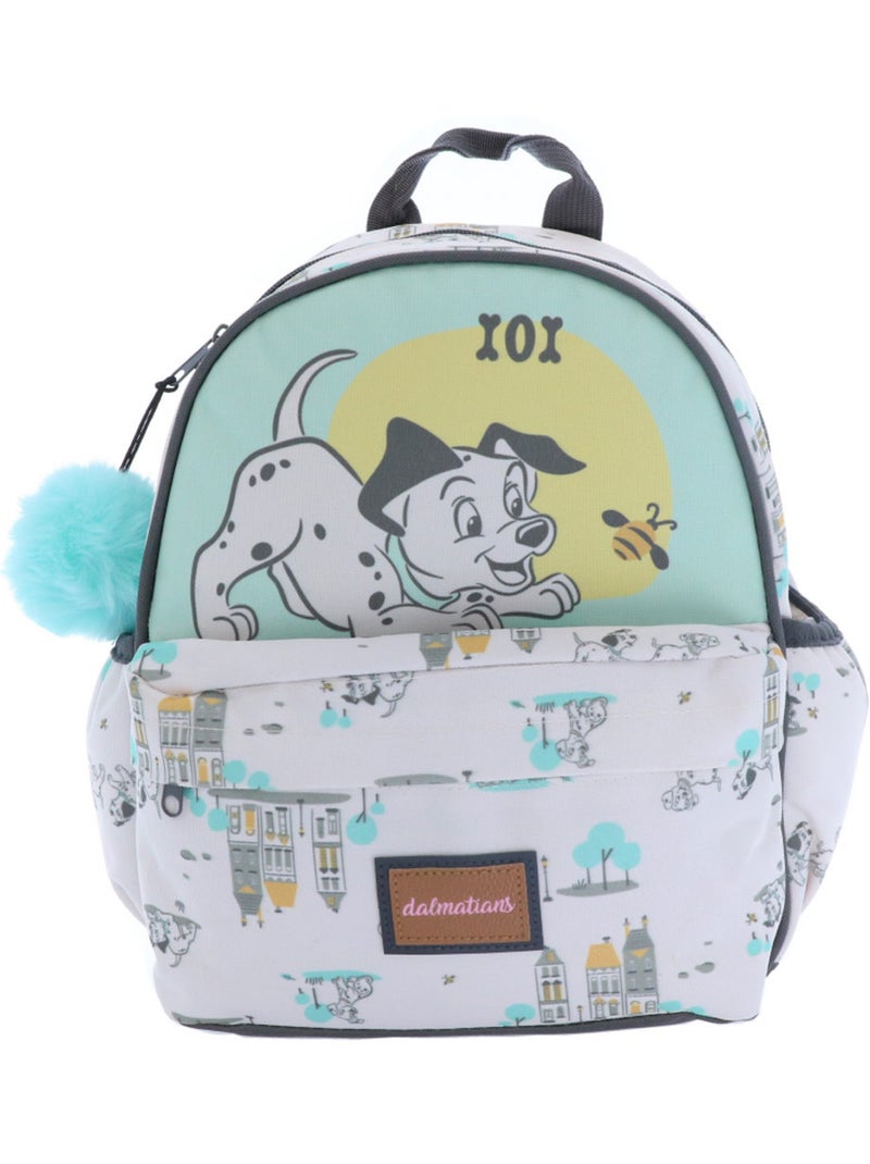 Sac à dos maternelle imprimé dalmatien toile CMP Bleu Vert clair Bleu - Kiabi