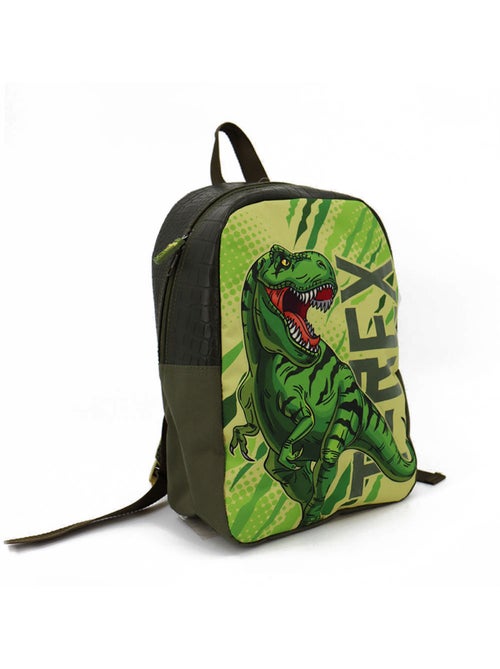 Sac à dos maternelle imprimé t-rex en textile - Kiabi Sac à dos maternelle imprimé t-rex en textile - Kiabi