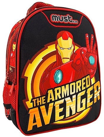 Sac à dos maternelle 'Iron Man' Avengers Must – 31 cm – 4 LED