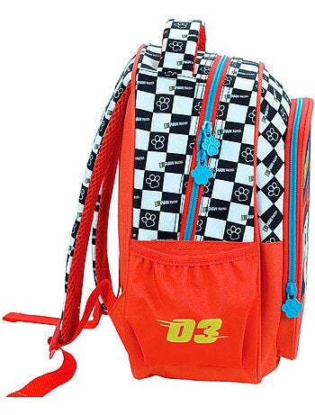Sac à dos maternelle Pat patrouille 30 cm Racing Pups à zip