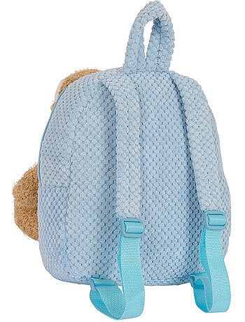 Sac à dos maternelle peluche avec ourson amovible SAFTA