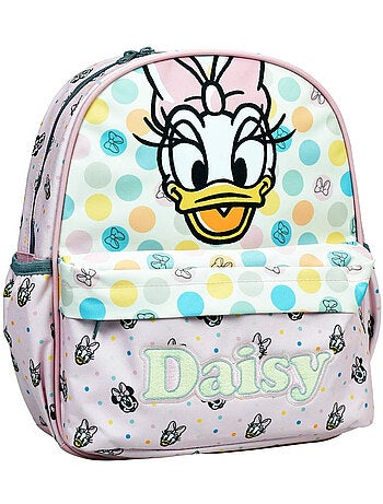Sac à dos maternelle polyester à pois Minnie Daisy Friends