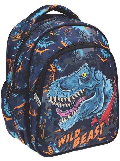 Sac à dos maternelle polyester imprimé dinosaure BACK ME UP - Kiabi Sac à dos maternelle polyester imprimé dinosaure BACK ME UP - Kiabi