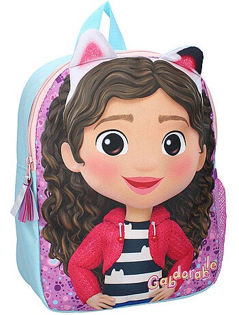 Sac à dos maternelle tissu synthétique Gabby et la maison magique