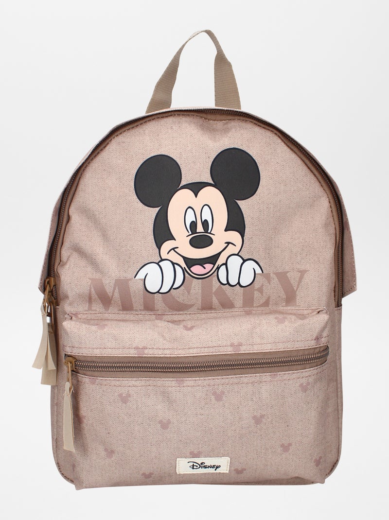 Sac à dos 'Mickey' 'Disney' Beige - Kiabi