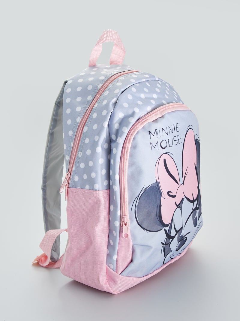 Sac à dos 'Minnie Mouse' Gris/Rose - Kiabi