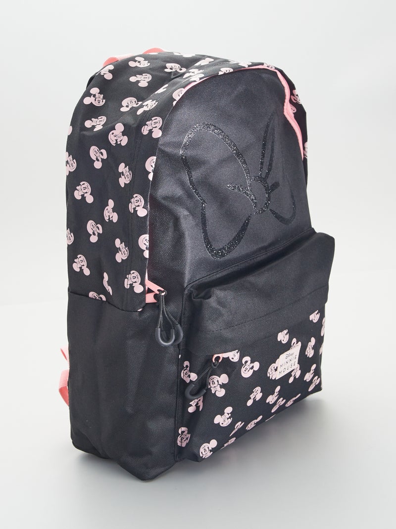 Sac à dos 'Minnie' Noir/rose - Kiabi