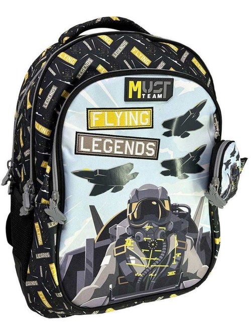 Sac à dos Must Team 'Flying Legends' 25 L – 3 compartiments Must Team - Kiabi Sac à dos Must Team 'Flying Legends' 25 L – 3 compartiments Must Team - Kiabi